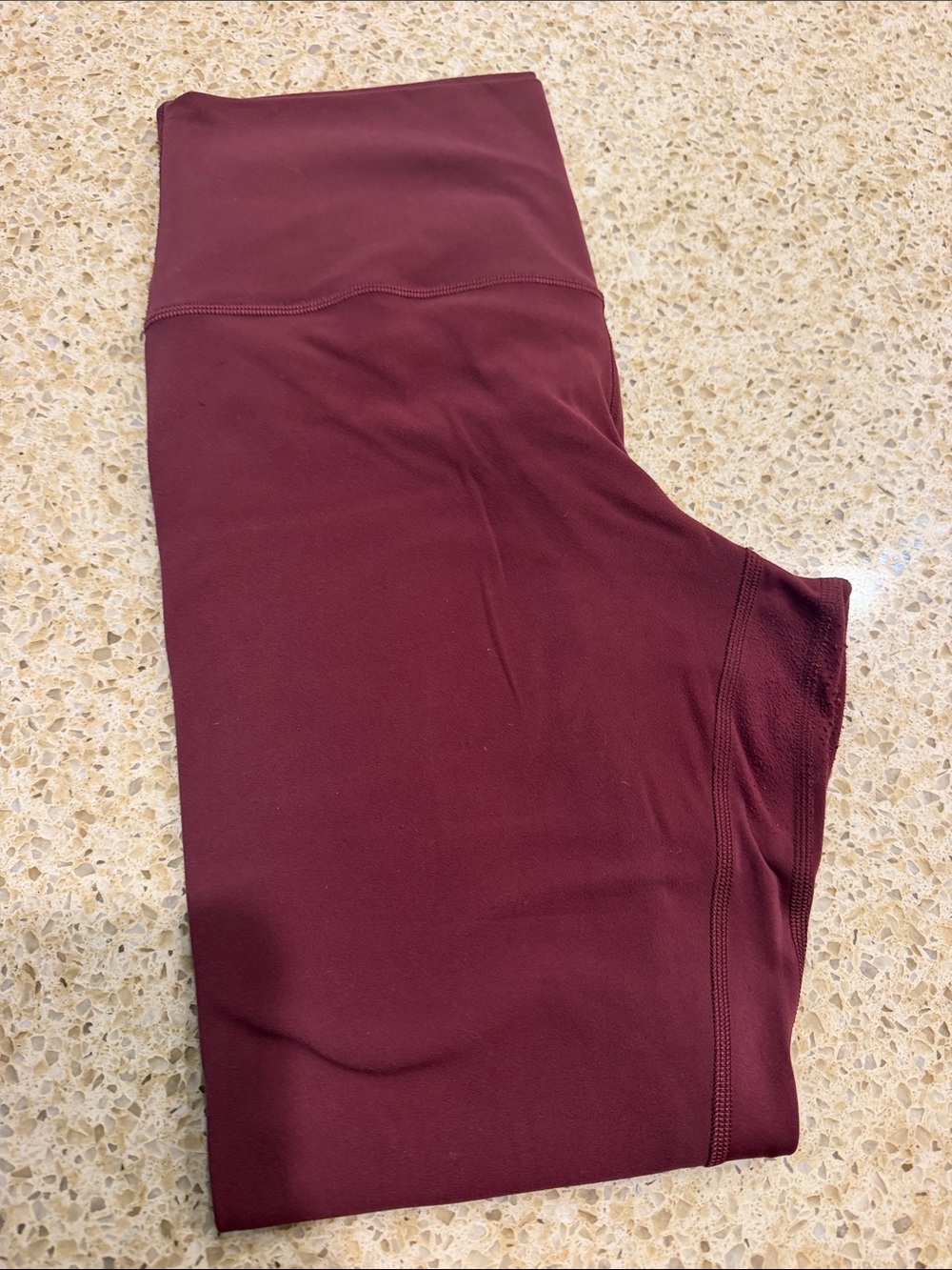 lululemon athletica Align Burgundy High-Rise Leggings